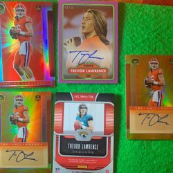SET 5 TREVOR LAWRENCE 3  AUTOS