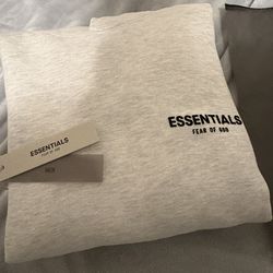 Essentials Fear Of God Hoodie Light Oatme