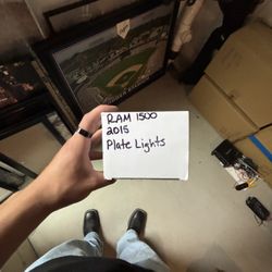 RAM 1500 License Plate Lights