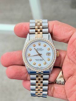 Rolex Preowned 36mm DateJust Quickset Model 16013