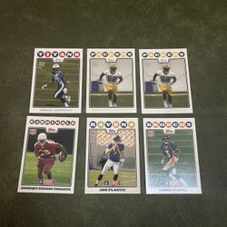Lot Of 2008 Topps Football Rookie Lot