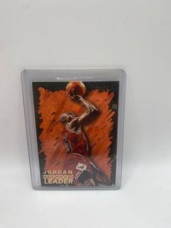 Michael Jordan Card GOLD FOIL 90's FLEER SP INSERT AUTHENTIC BULL…