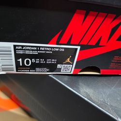 Jordan 1 low 10.5