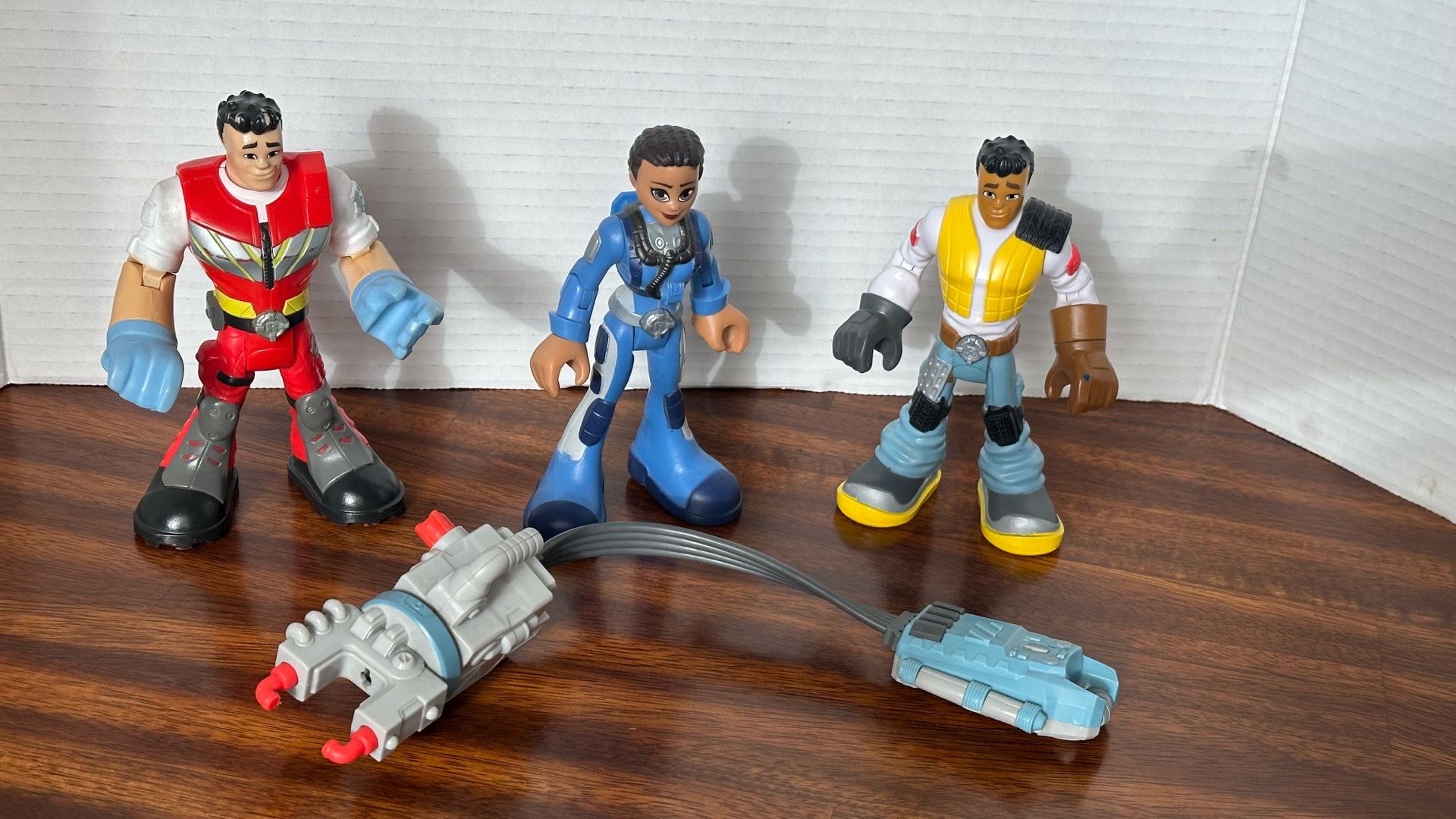 Toddler Rescue Heroes Mattel Fisher Price Lot 3 Action