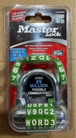 Master Lock 1534D Lock