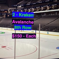 Kraken Avalanche Tickets