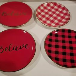 Christmas plates 