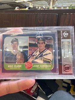 Jose canseco autograph buy sale trade baseball pokemon Charizard gold silver