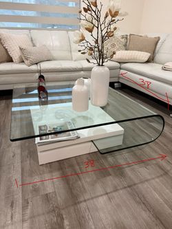 Mesa de vidrio
