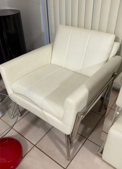 2 modern individual couches