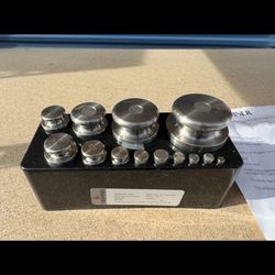 Troemner Ohaus, TS-036, 500 to 1g 500g Scale Weight Set