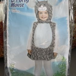 New Halloween costume- Little Grey mouse Child Size 2-4t $12 