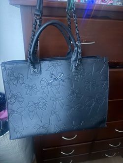 Black Large Tote/Purse Betsey Johnson