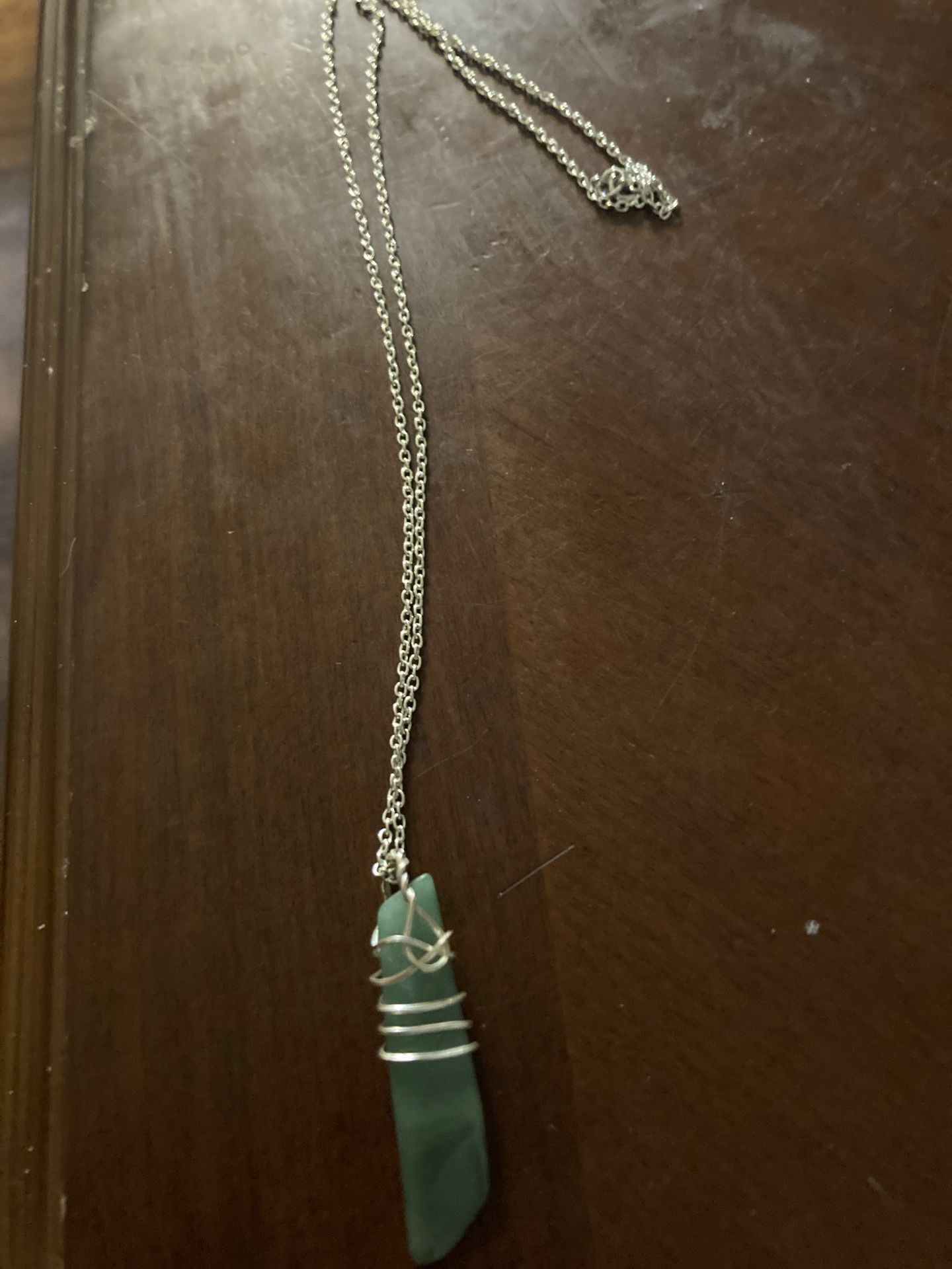 Green aventurine Wire Wrapped