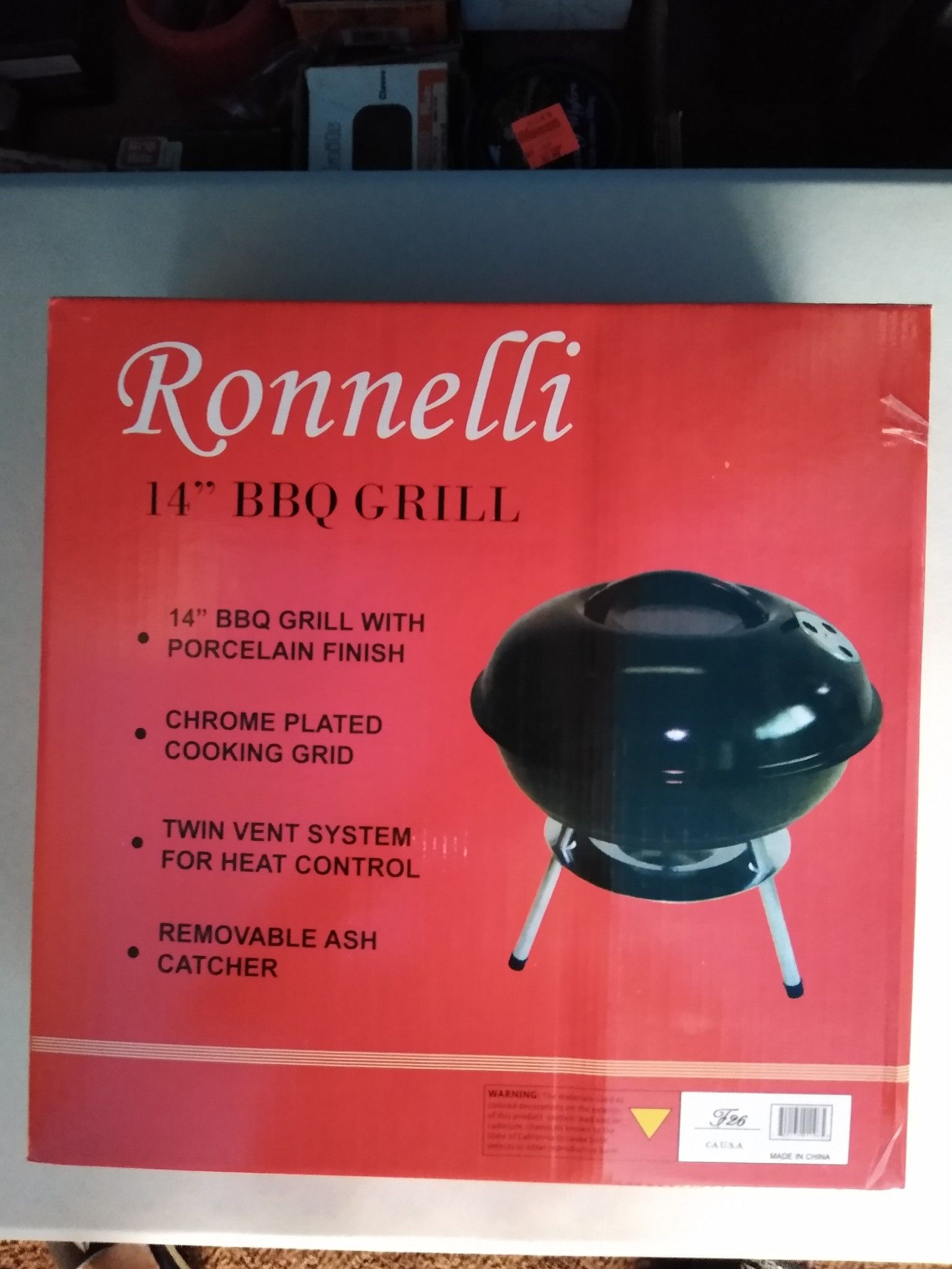 RONNELLI 14"BBQ GRILL