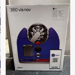 NEW SEALED !!! Dyson 360 Vis Nav Robot Vacuum Cleaner - Blue (304640-01)