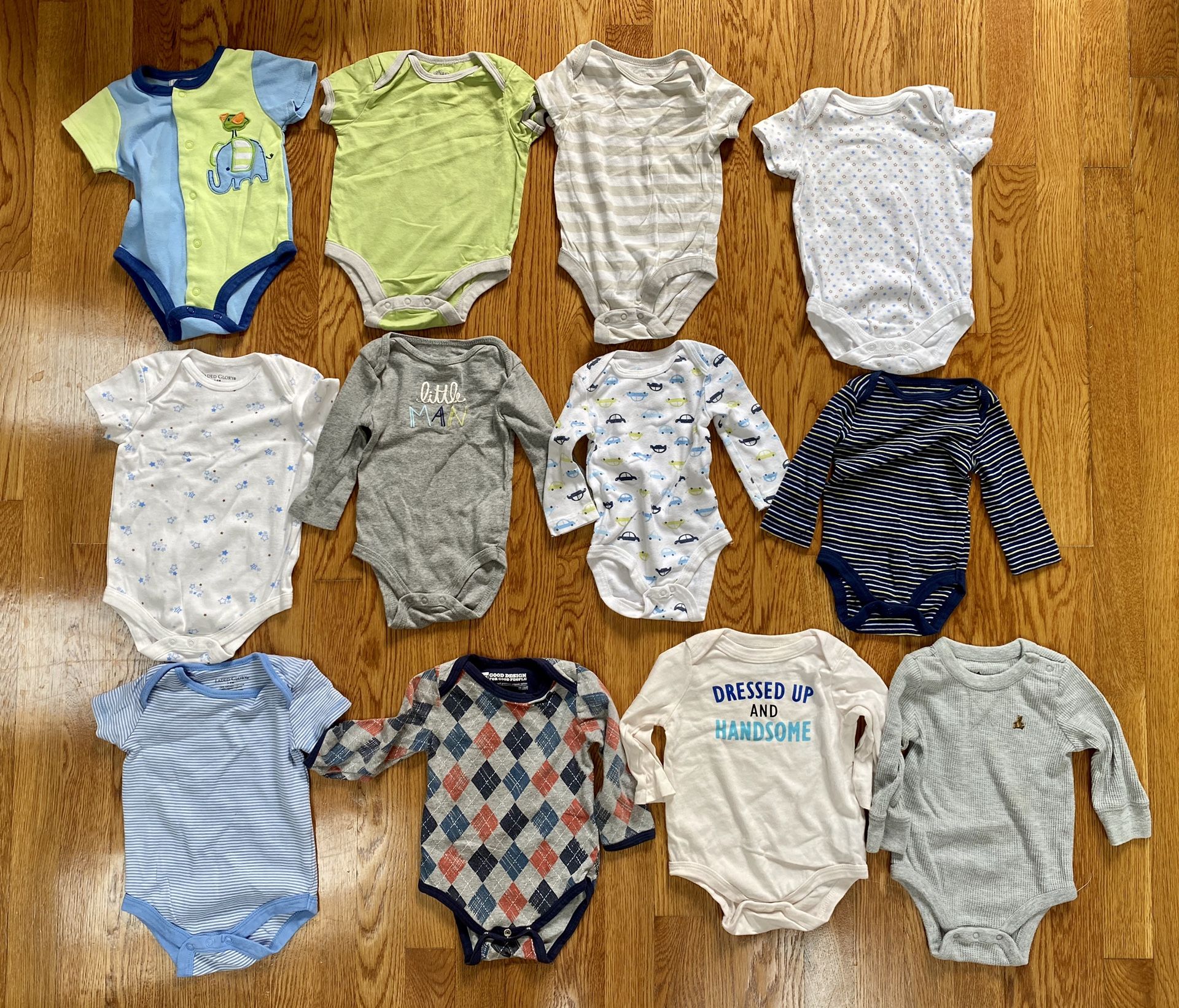 3-6 Month Baby Clothes (Pick 6)