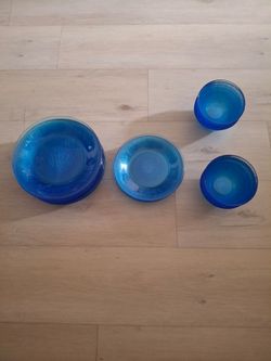 Glass tableware-plates/ bowls