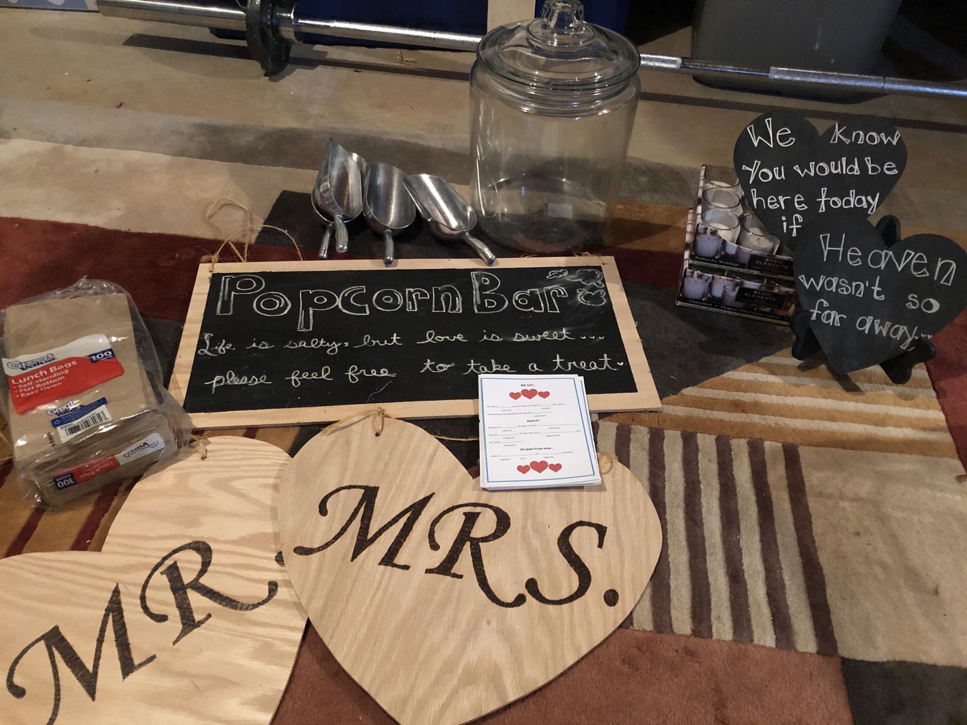 Wedding signs & decor