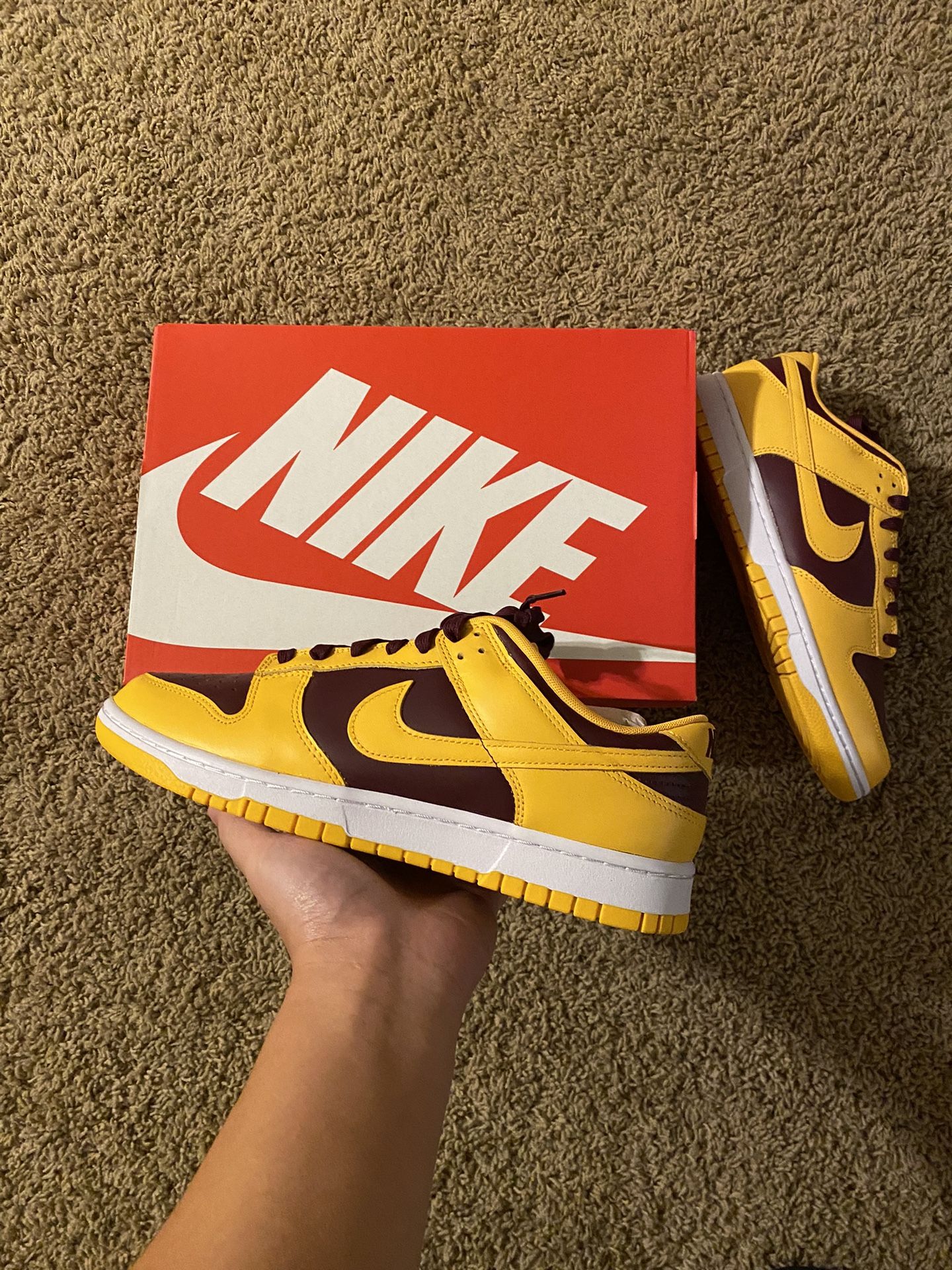 Nike Dunk low “ Arizona State “ Men Size