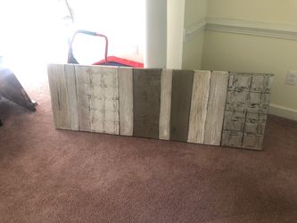 Large textured silver painting