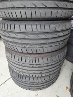 Bridgestone Potenza S001 RFT. ONLY 6k Miles Driven. 205/45/r17