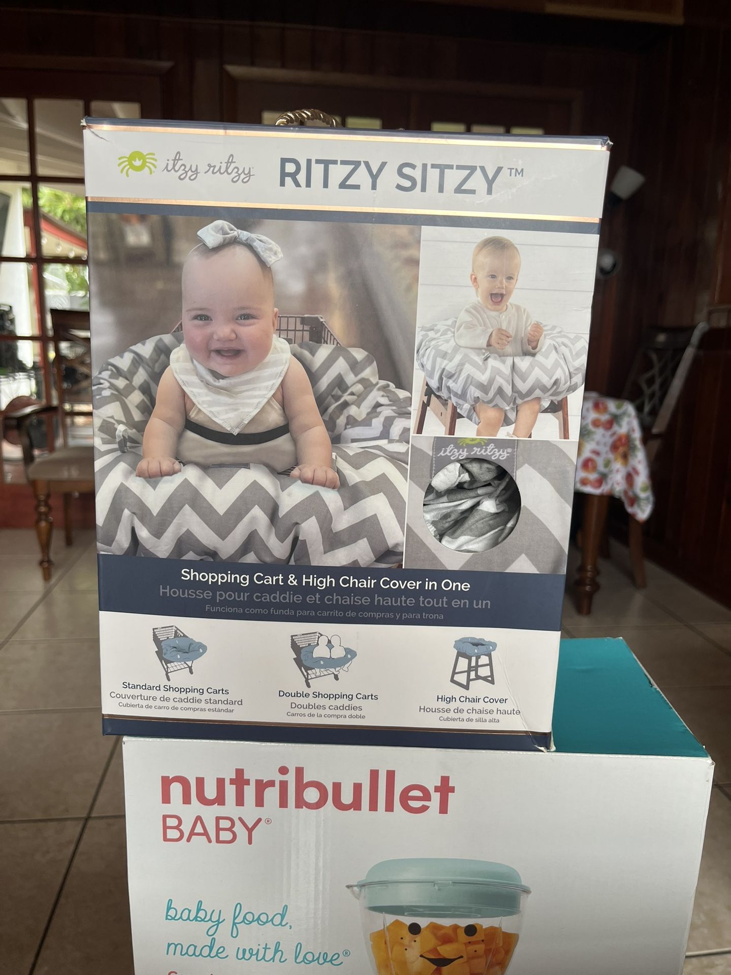 Ritzy Sitzy- Shopping Cart Cover