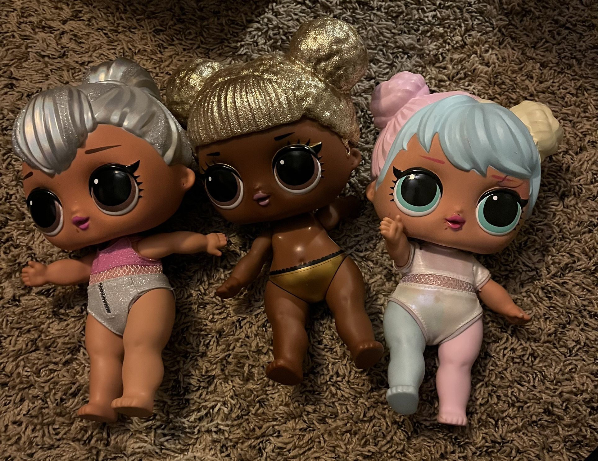 Lot Of Big, Little And Baby LOL And Pets. OMG Dolls. Clothing And Accessories