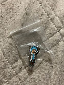 Rick and Morty enamel pin