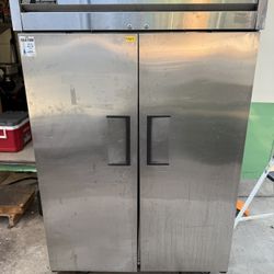 True 2 Door Commercial Refrigerator