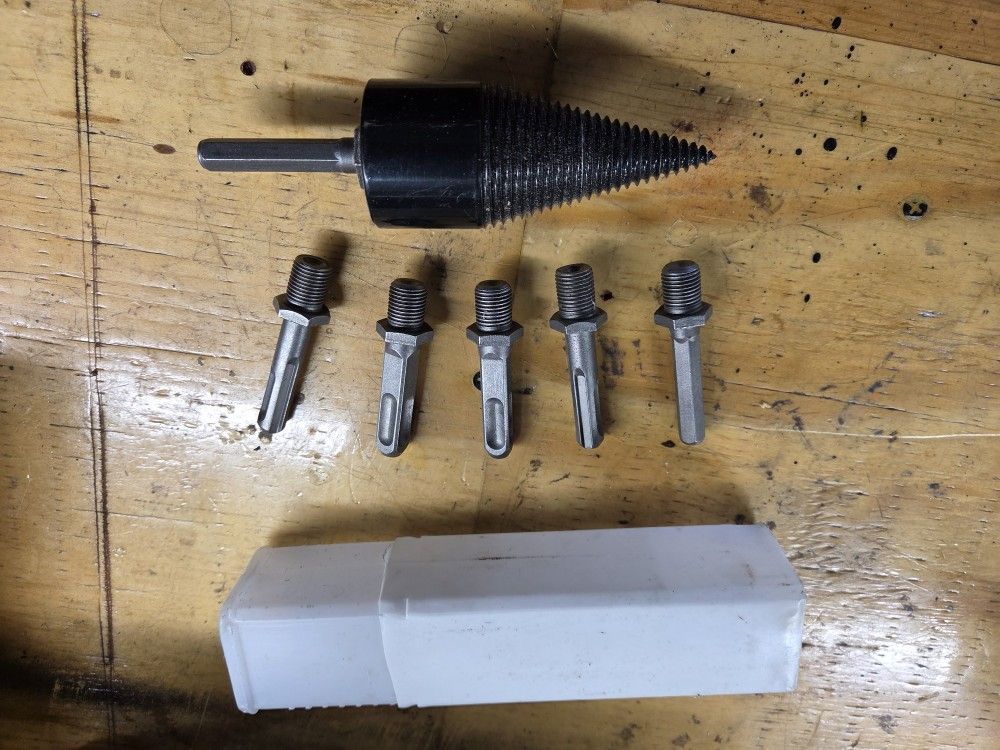 Shank Firewood Drill Bit - Works with any drill