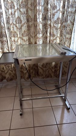 Lamp table for office OR art room