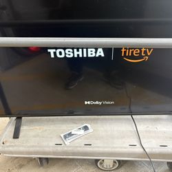 $175 Toshiba 55” (2023 model) 55-inch 4K UHD Smart Fire TV *Read Description*