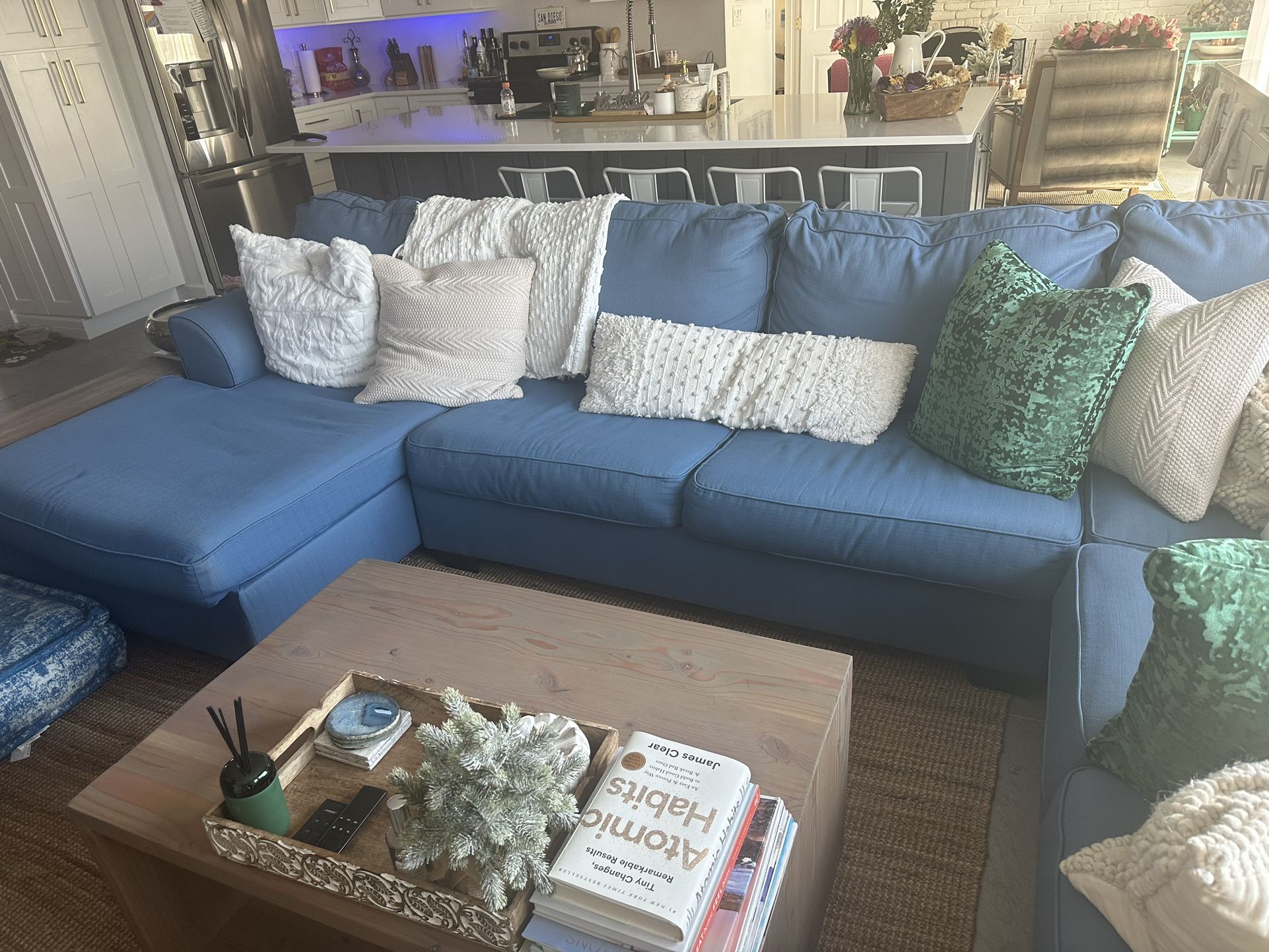 3 Piece Large u Shaped Section Ashley Couch