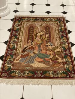 Handmade Persian rug # collectible#vintage