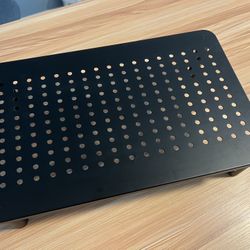 Monitor Stand Riser 3 Height Adjustable, Monitor Riser with Airflow Vents