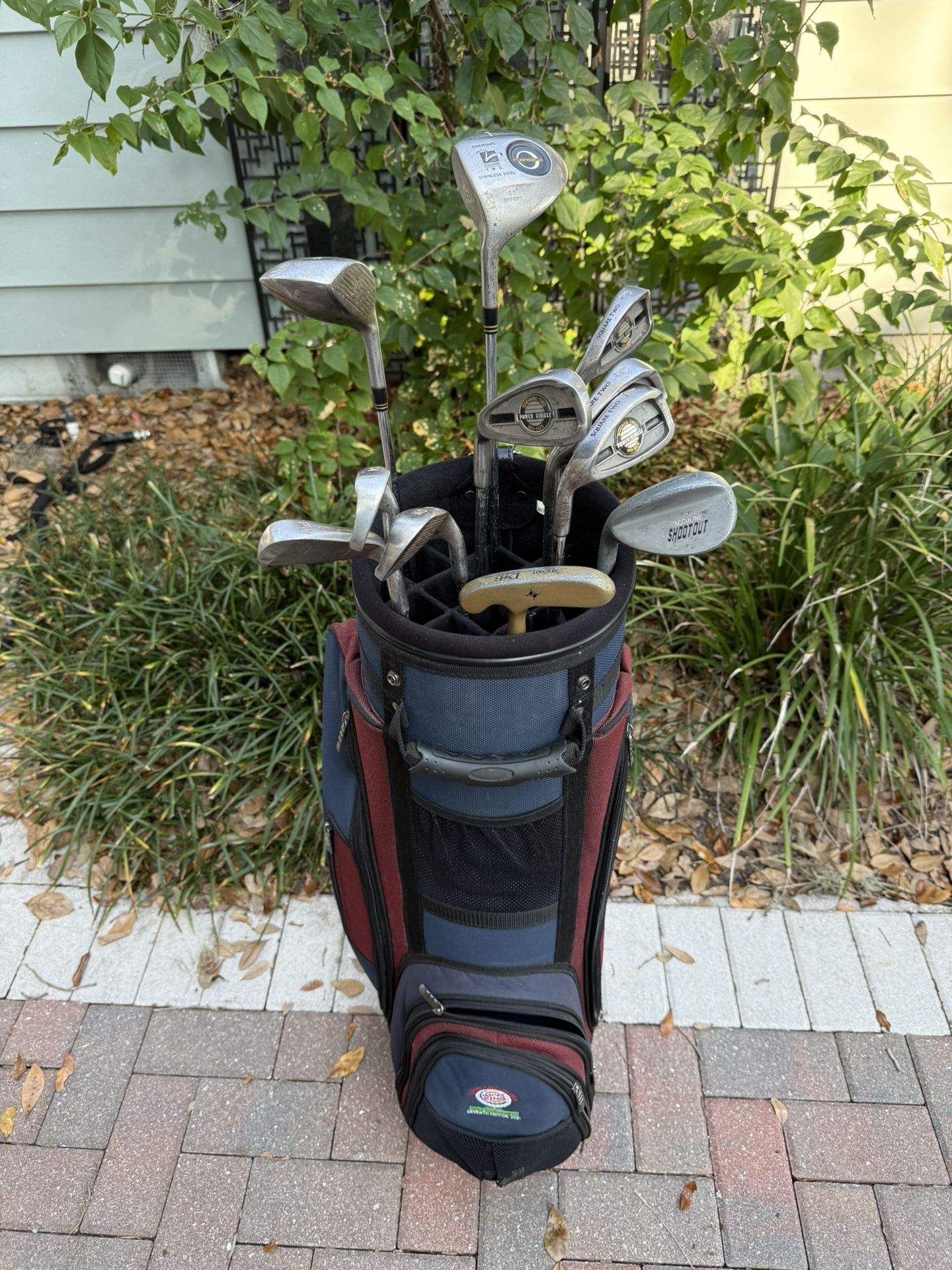 Mens left handed golf club set