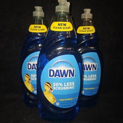 3-38oz Dawn Dish Soap
