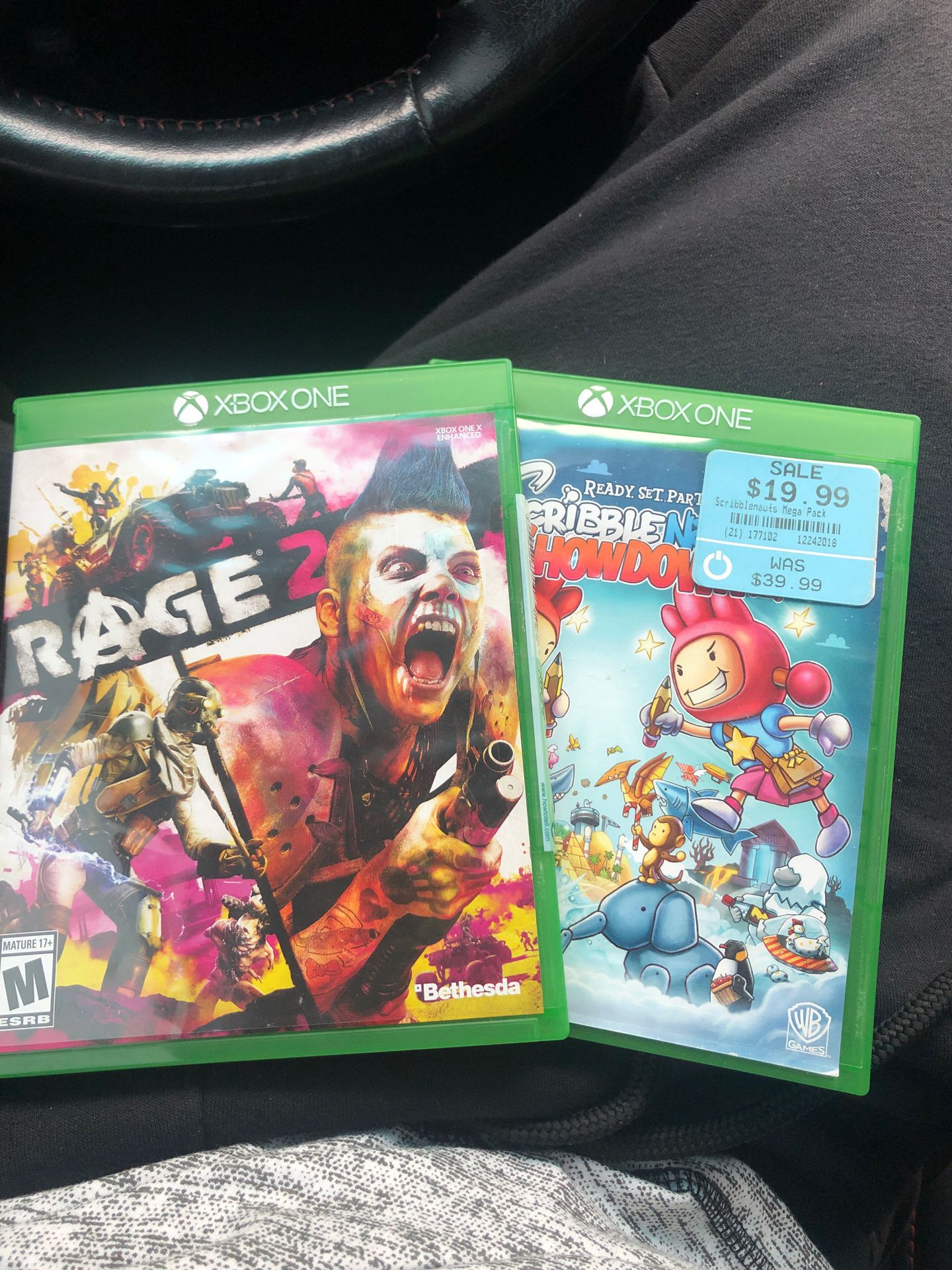 Xbox 1 game rage 2