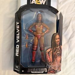 AEW Series 5 Unmatched Collection Red Velvet (boxed)