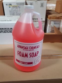 Advantage Chemicals Foam Soap! 1 Gallon! Brand New! Fruity Scent!