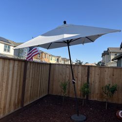 Rectangular Shape Patio umbrella 