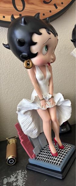 18” BETTY BOOP figurine statue $240 FIRM