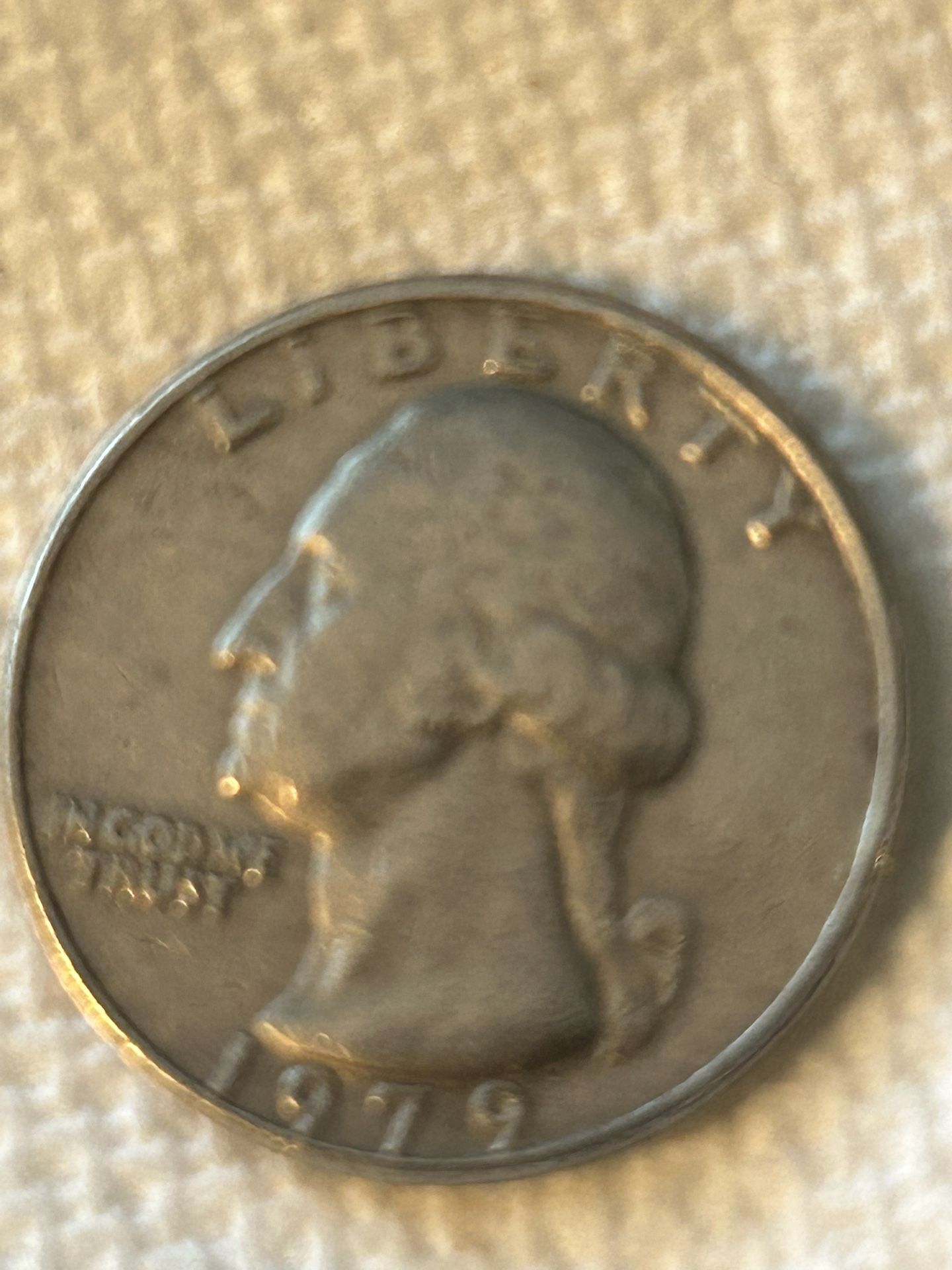 1979 Rare Quarter No Mint Mark