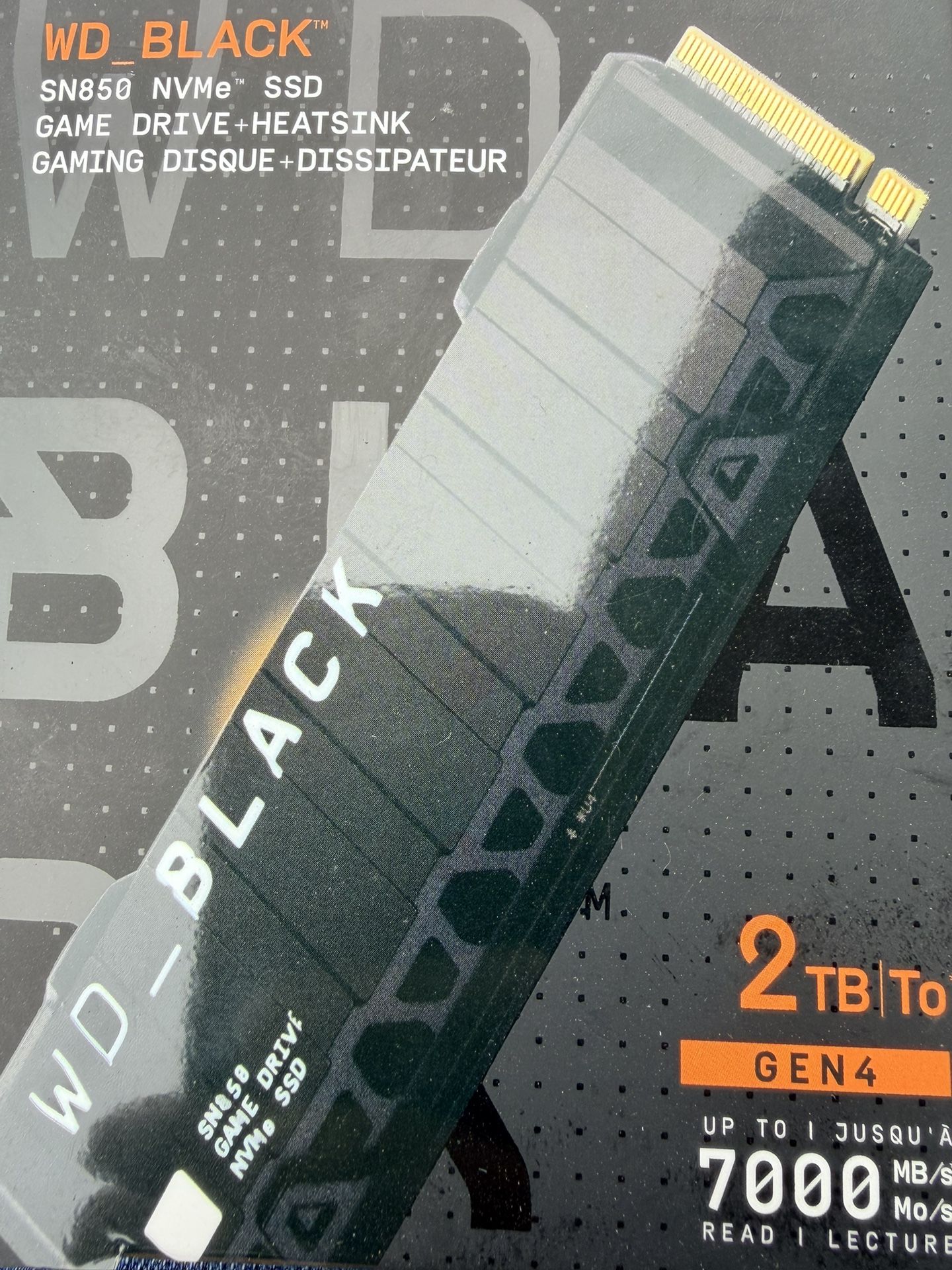 Ssd 2t WD Black