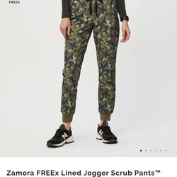 Figs Zamora Free X Camo Pants Size S 