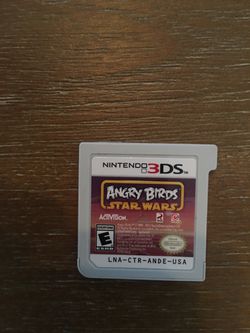 Nintendo 3ds angry birds Star Wars