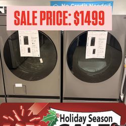 Samsung Bespoke Washer And Dryer Set 