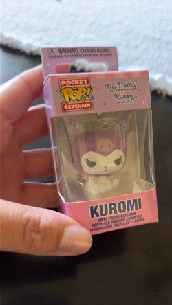 Kuromi mini Funko keychain
