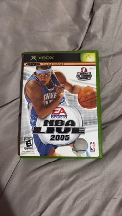 XBOX SPORTS NBA LIVE 2005 VIDEO GAME